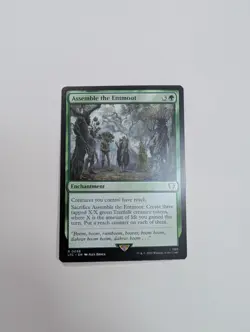 MTG - Assemble the Entmoot - Commander: Lord of The Rings NM/M Condition - Image 1