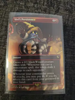 Vivi's Persistence (Borderless) Commander: Final Fantasy Foil - Image 1