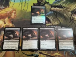 Rat Colony - 4x Nonfoil, 1x Foil, Near Mint Dominaria - Image 1