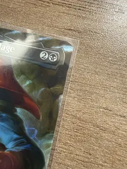 The Destined Black Mage (Borderless) Commander: Final Fantasy Foil - Image 5