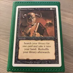 Demonic Tutor ~ Revised edition magic the gathering MTG - Image 1