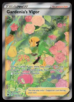Gardenia's Vigor GG61/GG70 Ultra Rare Crown Zenith Pokemon Card - Image 1