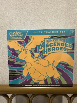 Pokemon TCG Ascended Heroes Elite Trainer Box ETB Factory Sealed Brand New Box - Image 1
