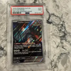 2024 POKEMON SVP EN-SV BLACK STAR PROMO #097 FLUTTER MANE PSA 9 - Image 2