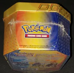 POKEMON RAIKOU LEGENDARY TIN BOX SEALED 4 BOOSTERS 2 FOILS 2010 RARE HTF 820650106811 - Image 5