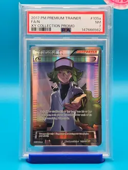 PSA 7 - 2017 POKEMON PREMIUM TRAINER XY COLLECTION PROMO 105a FULL ART/N - Image 1