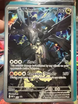 Pokemon TCG Ascended Heroes ETB N’s Zekrom 031 Black Star Promo SEALED NM - Image 1