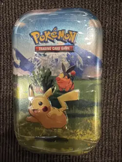 Pokemon Mega Evolution Ascended Heroes Mini Tin Pikachu English -Hot Item! - Image 1