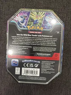 Pokemon TCG: Azure Legends Kyogre ex Promo Tin with 4 Packs Inside! - Image 2