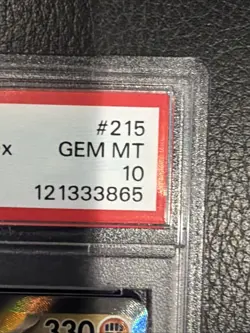 Pokemon TCG Cynthia's Garchomp ex 215/182 Sv10: Destined Rivals Holo PSA 10 - Image 4