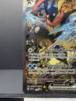 POKEMON GRENINJA EX SCARLET AND VIOLET BLACK STAR PROMO #132 NM - Image 4