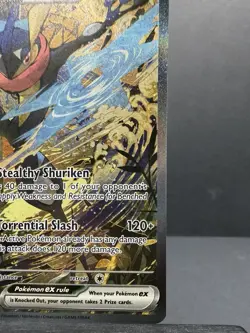 POKEMON GRENINJA EX SCARLET AND VIOLET BLACK STAR PROMO #132 NM - Image 5
