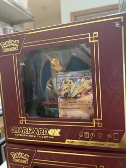 Pokemon Charizard EX Super Premium Collection – Sealed Box – 10 Booster Packs! - Image 2