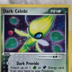 Pokemon Dark Celebi 4/101 EX Hidden Legends Holo Rare 2004 Basic 70 HP - Image 2