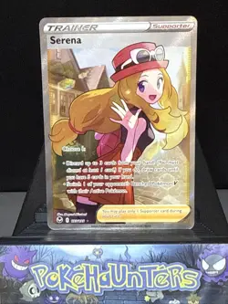 Pokemon Card Serena 193/195 Silver Tempest Full Art Trainer Ultra Rare NM - Image 1