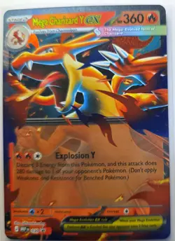 Mega Charizard Y ex - 030 030 Holo ME: Mega Evolution Promo Pokemon Holo NM - Image 1