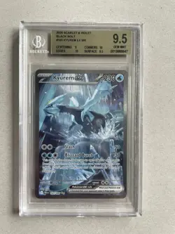 Kyurem EX 165/086 BGS 9.5 Gem Mint Black Bolt SIR Pokemon TCG Beckett - Image 1