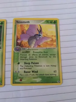 Pokemon Tcg Ex-fire Red And Leaf Green Venonat And Venomoth - Image 3