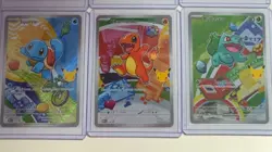 Pokemon TCG First Partner Illustration Collection Series 1 Kanto GEN 1 Starter - Image 1