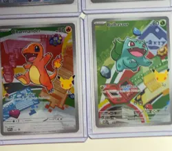 Pokemon TCG First Partner Illustration Collection Series 1 Kanto GEN 1 Starter - Image 3