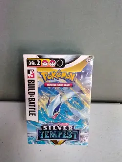 Pokemon TCG Sword and Shield Silver Tempest Build and Battle Box Factory Sealed! 820650851056 - Image 1