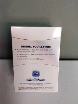 Pokemon TCG Sword and Shield Silver Tempest Build and Battle Box Factory Sealed! 820650851056 - Image 2