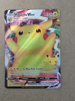Pikachu VMAX SWSH062 Sword & Shield Celebrations Promo Pokemon TCG - Image 1