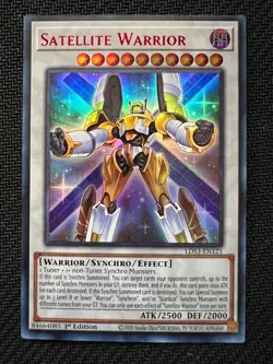 ( SATELLITE WARRIOR ) - Ultra Rare (Red) - LDS3-EN121 - 1st - NM - Yu-Gi-Oh - Image 1