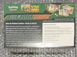 Pokemon Sword And Shield Evolving Skies Build and Battle Stadium Box SEALED 820650809781 - Image 2