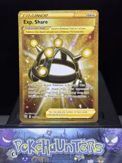 Pokemon Card Exp. Share 180/163 Battle Styles Gold Secret Rare Near Mint - Image 1