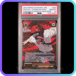 PSA 10 Set of 14 Weiss Schwarz Chainsaw Man Makima Denji Power Signed Japanese - Image 3