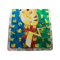 Pikachu Holo Prism Topsun Japanese Pokemon Card No.025 Rare - Image 3