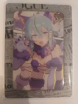 genki parade anime waifu card px xp - Image 2