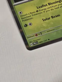 Leafeon 005/131 Prismatic Evolutions Holo Rare Pokemon Card NM 💫 - Image 5