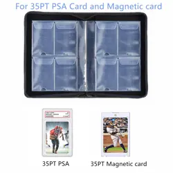 Graded Card Binder for PSA Cards,4 Pocket Slab Binder,Holds 40 PSA Slab Binde - Image 5
