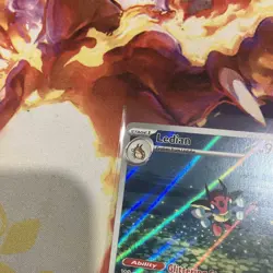 Ledian 144/142 Illustration Rare IR S&V Stellar Crown Pokemon NM Card - Image 5