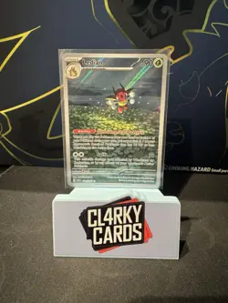 Ledian Stellar Crown Pokemon TCG Illustration 144/142 NM Condition - Image 1