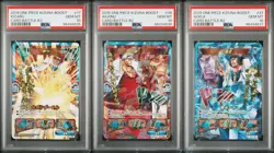 PSA 10 Japanese One Piece Kizuna Boost Card Battle Card Kizaru Akainu Aokiji SEQ - Image 1