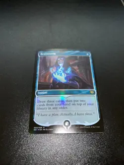 1x FOIL Brainstorm NM Signature Spellbook: Jace SS1 Magic MTG - Image 1