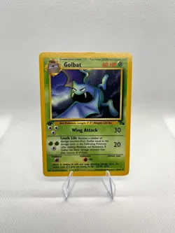 Pokemon Fossil Golbat 34/62 1st Edition - Image 1