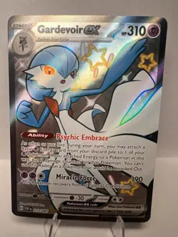 Gardevoir ex 217/091 Ultra Rare Pokemon 2023 Paldean Fates NM - Image 2