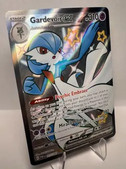 Gardevoir ex 217/091 Ultra Rare Pokemon 2023 Paldean Fates NM - Image 3