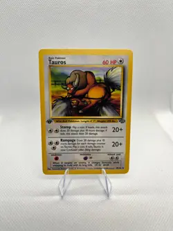 Pokemon Jungle Tauros 47/64 1st Edition - Image 1