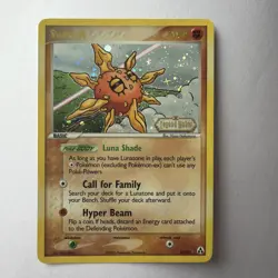 Solrock EX Legend Maker Reverse Holo Stamped 25/92 NM Pokemon TCG - Image 1