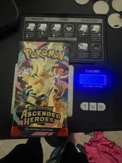 VERY HEAVY! GOD PACKU 22.85g Ascended Heroes Pokemon TCG Booster (SEALED) - Image 1