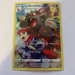 Pokemon TCG, Hisuian Arcanine TG08/TG30 - Lost Origin NM - Image 1