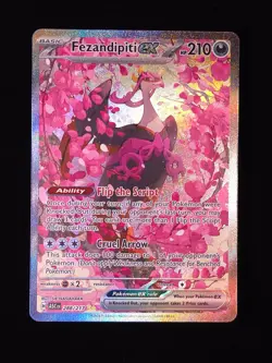 Pokemon - Fezandipiti ex 288/217 SIR Full Art - Ascended Heroes - PACK FRESH NM - Image 1