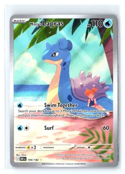 POKEMON MISTY'S LAPRAS 194 DESTINED RIVALS NM/M - Image 1
