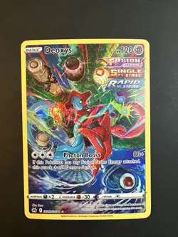 Pokemon Deoxys Crown Zenith Galarian Gallery Ultra Rare Holo GG12/G… - Image 1