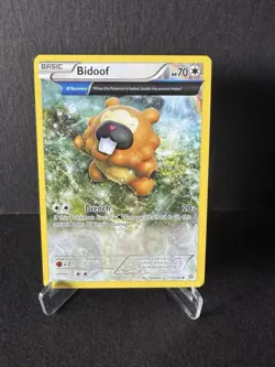 Pokemon Bidoof 117/160 XY - Primal Clash Uncommon LP - Image 1